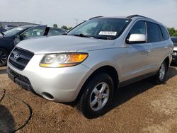 Hyundai Santa fe salvage cars for sale: 2008 Hyundai Santa FE GLS