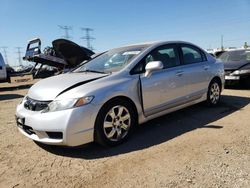 Salvage cars for sale from Copart Elgin, IL: 2009 Honda Civic LX