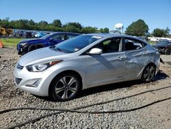 Salvage cars for sale at Hillsborough, NJ auction: 2015 Hyundai Elantra SE