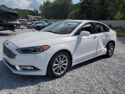 Salvage cars for sale from Copart Fairburn, GA: 2017 Ford Fusion SE
