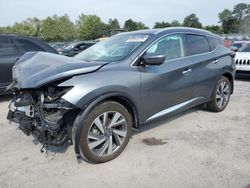 Salvage cars for sale from Copart Madisonville, TN: 2020 Nissan Murano SL