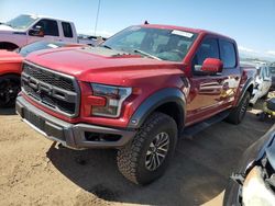 Ford F150 salvage cars for sale: 2020 Ford F150 Raptor