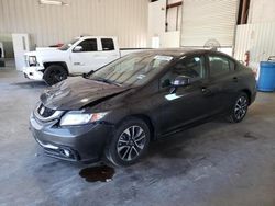 Salvage cars for sale from Copart Lufkin, TX: 2013 Honda Civic EXL