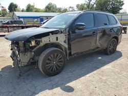 Salvage cars for sale from Copart Wichita, KS: 2020 Mitsubishi Outlander SE