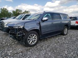 Salvage cars for sale from Copart Angola, NY: 2021 Chevrolet Suburban K1500 Premier