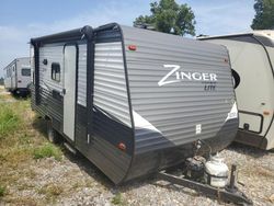 Salvage trucks for sale at Sikeston, MO auction: 2019 Keystone Zinger