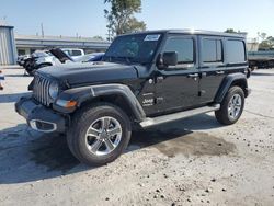 Jeep Wrangler Unlimited Sahara salvage cars for sale: 2021 Jeep Wrangler Unlimited Sahara