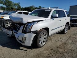 Cadillac Escalade Premium Luxury salvage cars for sale: 2017 Cadillac Escalade Premium Luxury