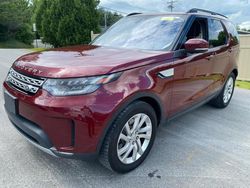 Vehiculos salvage en venta de Copart North Billerica, MA: 2017 Land Rover Discovery HSE