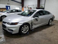 Vehiculos salvage en venta de Copart West Mifflin, PA: 2018 Chevrolet Malibu LT