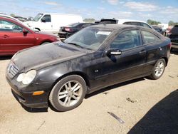 Salvage cars for sale at Elgin, IL auction: 2003 Mercedes-Benz C 230K Sport Coupe