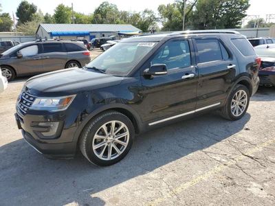 Salvage cars for sale from Copart Wichita, KS: 2016 Ford Explorer Limited