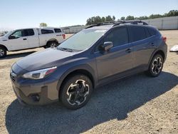 Salvage cars for sale from Copart Anderson, CA: 2021 Subaru Crosstrek Limited