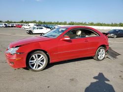 Salvage cars for sale at Fresno, CA auction: 2009 Mercedes-Benz CLK 350