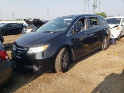 Salvage cars for sale from Copart Elgin, IL: 2014 Honda Odyssey EXL