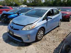 Salvage cars for sale from Copart Franklin, WI: 2014 Toyota Prius PLUG-IN