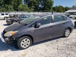 Salvage cars for sale from Copart Rogersville, MO: 2012 Toyota Prius