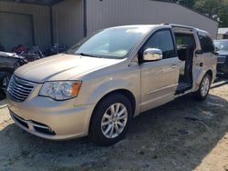 Chrysler Town & Country Limited pl salvage cars for sale: 2015 Chrysler Town & Country Limited Platinum