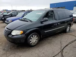 Salvage cars for sale at Woodhaven, MI auction: 2006 Chrysler Town & Country Touring