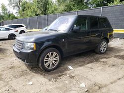 Vehiculos salvage en venta de Copart Waldorf, MD: 2012 Land Rover Range Rover HSE Luxury