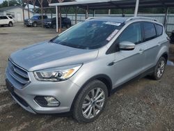 Ford Escape Titanium salvage cars for sale: 2017 Ford Escape Titanium