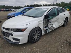 Chevrolet salvage cars for sale: 2017 Chevrolet Malibu LT