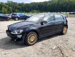 Salvage cars for sale from Copart Finksburg, MD: 2015 Volkswagen Golf TDI