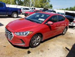 Salvage cars for sale from Copart Bridgeton, MO: 2018 Hyundai Elantra SEL