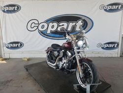 Salvage cars for sale from Copart Grand Prairie, TX: 2014 Harley-Davidson XL883 Superlow