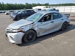 Salvage cars for sale at Windham, ME auction: 2020 Toyota Camry SE