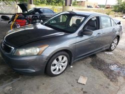 Salvage cars for sale at Gaston, SC auction: 2008 Honda Accord EXL