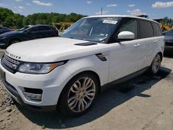 Salvage cars for sale from Copart Windsor, NJ: 2014 Land Rover Range Rover Sport HSE