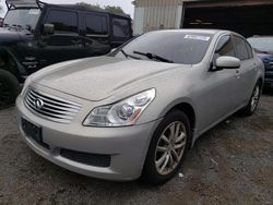 Salvage cars for sale at New Britain, CT auction: 2008 Infiniti G35