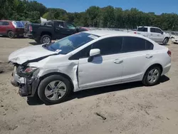 Honda salvage cars for sale: 2015 Honda Civic LX