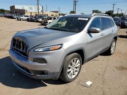 Salvage cars for sale from Copart Colorado Springs, CO: 2015 Jeep Cherokee Limited