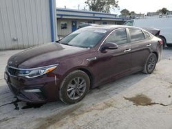 Salvage cars for sale at Tulsa, OK auction: 2020 KIA Optima LX