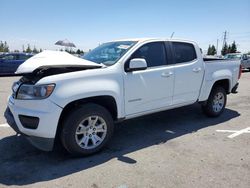 Salvage cars for sale from Copart Rancho Cucamonga, CA: 2016 Chevrolet Colorado LT