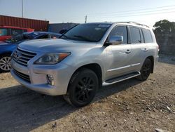 Salvage cars for sale from Copart Homestead, FL: 2013 Lexus LX 570