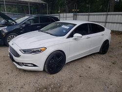 Vehiculos salvage en venta de Copart Austell, GA: 2017 Ford Fusion SE