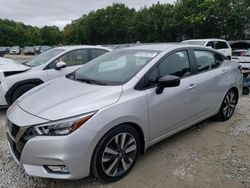 Salvage cars for sale at North Billerica, MA auction: 2020 Nissan Versa SR