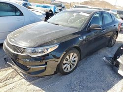 Salvage cars for sale from Copart North Las Vegas, NV: 2018 KIA Optima LX