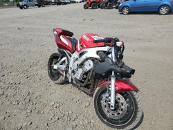 Salvage cars for sale from Copart Eugene, OR: 2002 Yamaha YZFR6 L