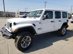 Jeep Wrangler salvage cars for sale: 2020 Jeep Wrangler Unlimited Sahara