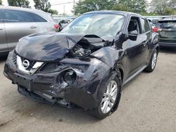 Salvage cars for sale from Copart Moraine, OH: 2016 Nissan Juke S