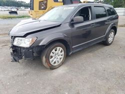 Dodge Journey SE salvage cars for sale: 2018 Dodge Journey SE