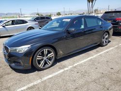 Salvage cars for sale from Copart Van Nuys, CA: 2016 BMW 740 I