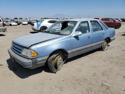 Salvage cars for sale from Copart Bakersfield, CA: 1986 Ford Tempo GL