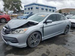 Salvage cars for sale from Copart Albuquerque, NM: 2016 Honda Accord Sport