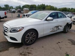 Salvage cars for sale from Copart Chalfont, PA: 2016 Mercedes-Benz C 300 4matic