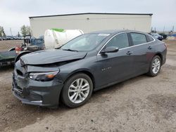 Salvage cars for sale from Copart Rocky View County, AB: 2016 Chevrolet Malibu LT